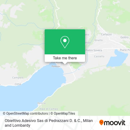 Obiettivo Adesivo Sas di Pedrazzani D. & C. map