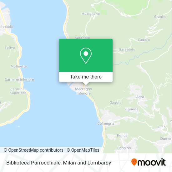 Biblioteca Parrocchiale map