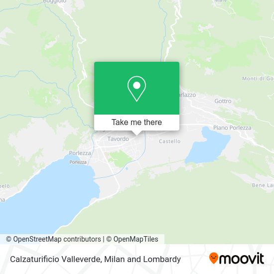 Calzaturificio Valleverde map