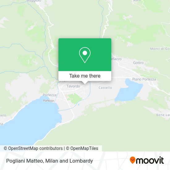 Pogliani Matteo map