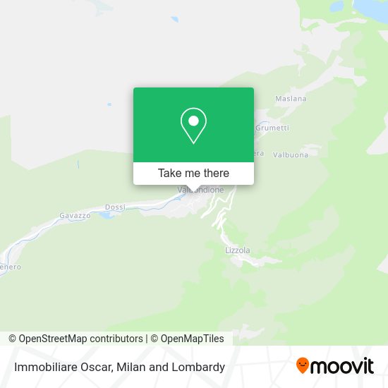 Immobiliare Oscar map