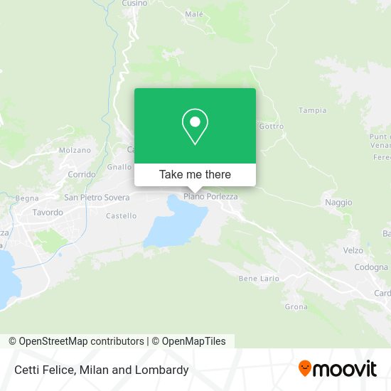 Cetti Felice map