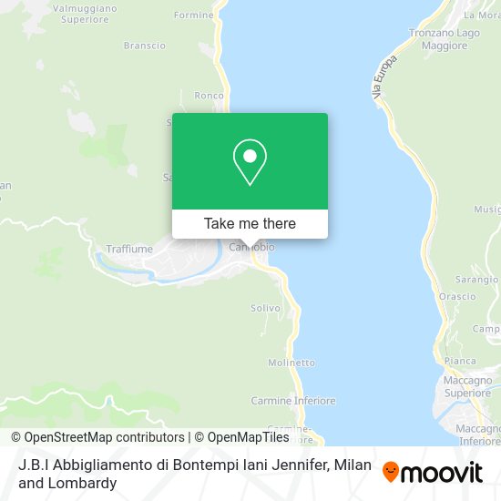 J.B.I Abbigliamento di Bontempi Iani Jennifer map