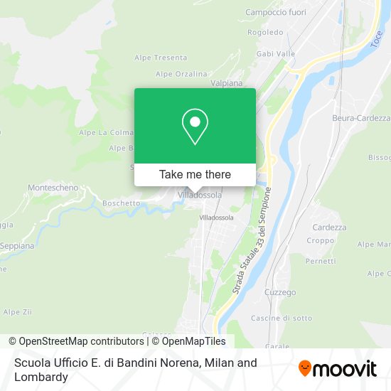 Scuola Ufficio E. di Bandini Norena map