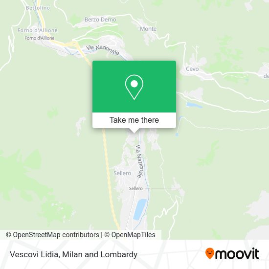 Vescovi Lidia map