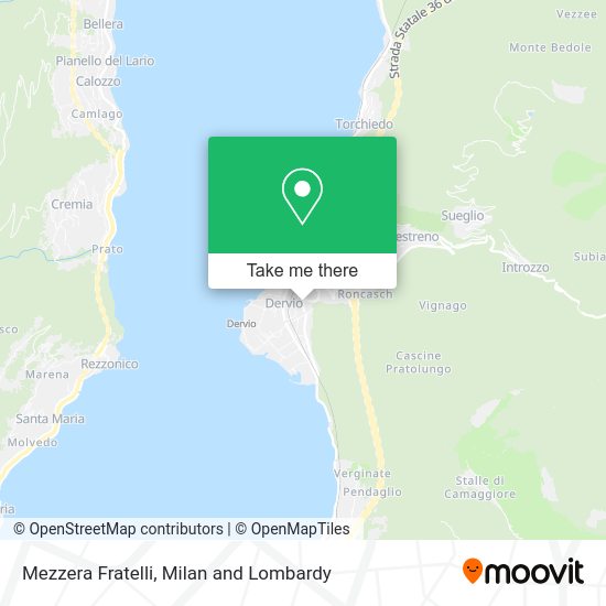 Mezzera Fratelli map