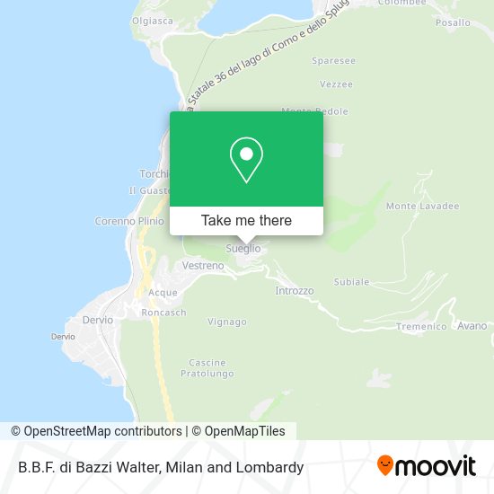 B.B.F. di Bazzi Walter map