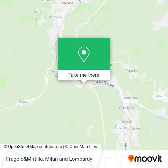 Frugolo&Mirtilla map