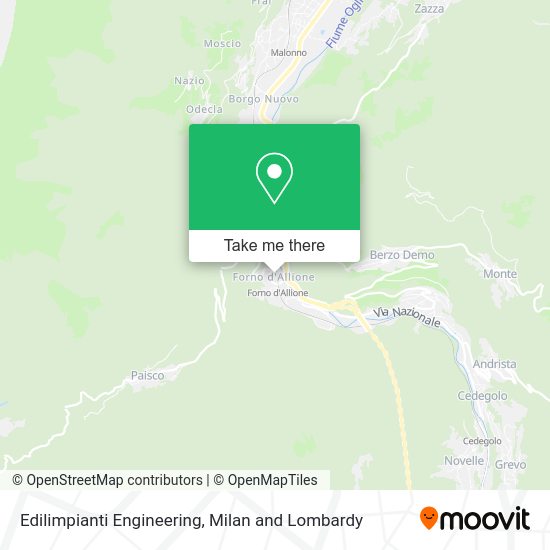 Edilimpianti Engineering map