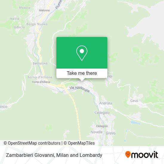 Zambarbieri Giovanni map