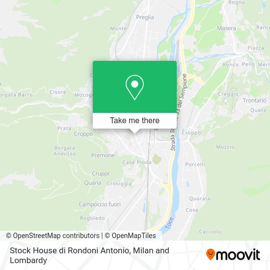 Stock House di Rondoni Antonio map