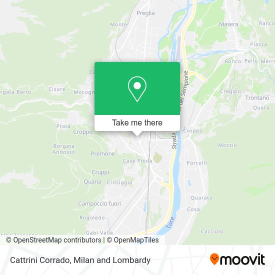 Cattrini Corrado map