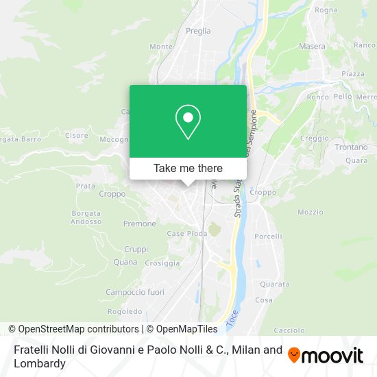 Fratelli Nolli di Giovanni e Paolo Nolli & C. map