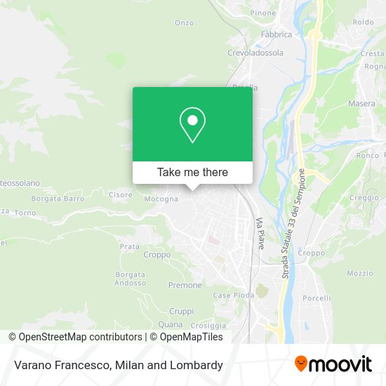 Varano Francesco map
