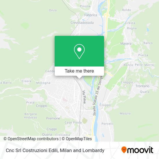 Cnc Srl Costruzioni Edili map