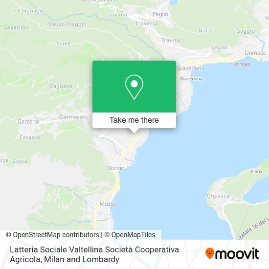 Latteria Sociale Valtellina Società Cooperativa Agricola map