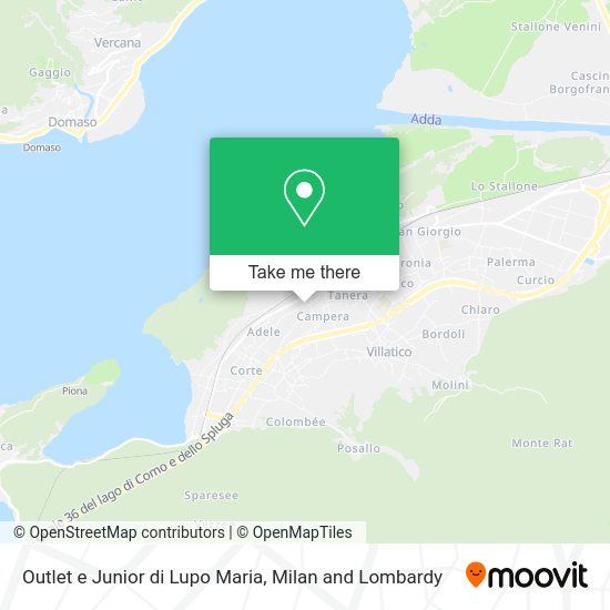 Outlet e Junior di Lupo Maria map
