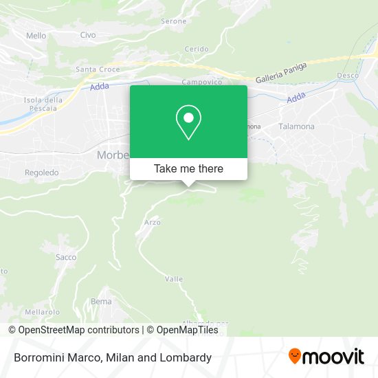 Borromini Marco map
