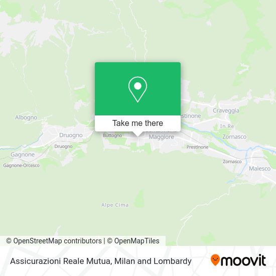 Assicurazioni Reale Mutua map