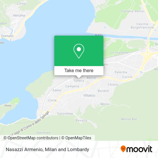 Nasazzi Armenio map