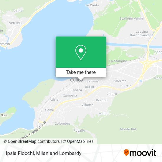 Ipsia Fiocchi map