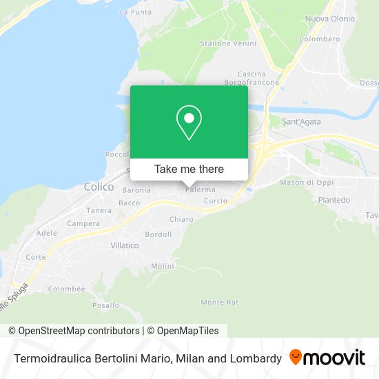 Termoidraulica Bertolini Mario map