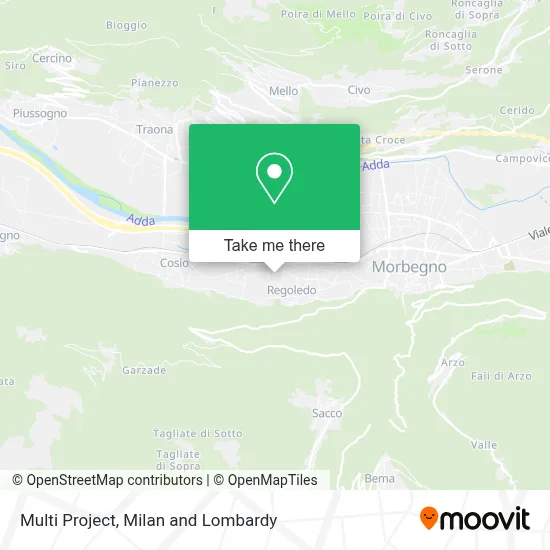 Multi Project map
