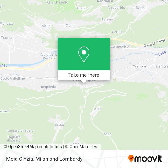 Moia Cinzia map