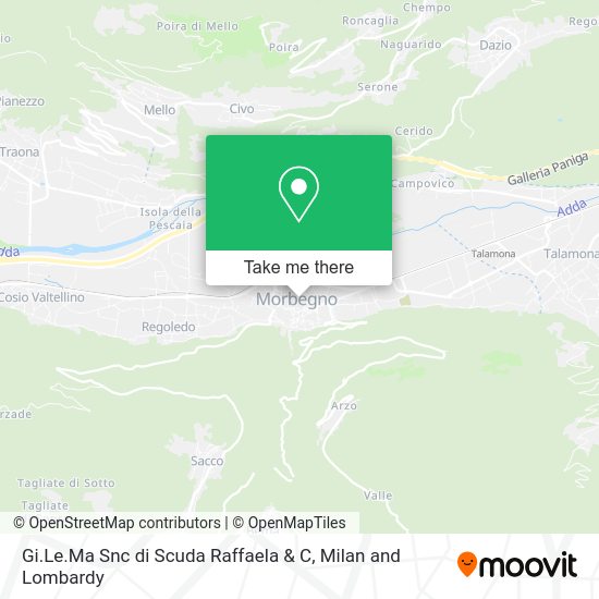 Gi.Le.Ma Snc di Scuda Raffaela & C map