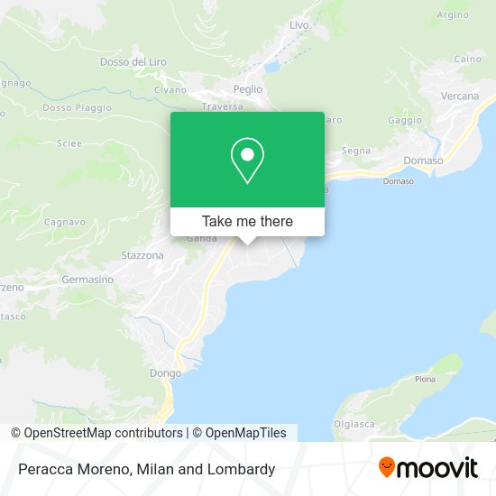 Peracca Moreno map