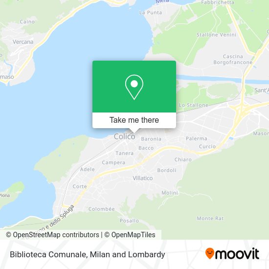 Biblioteca Comunale map