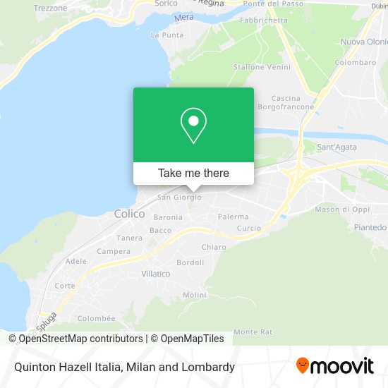 Quinton Hazell Italia map