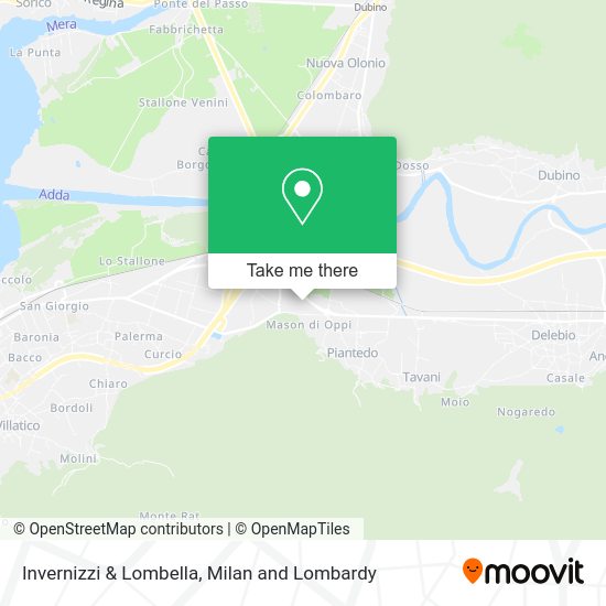Invernizzi & Lombella map