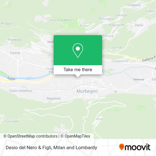 Desio del Nero & Figli map