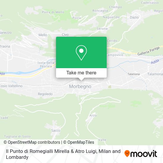Il Punto di Romegialli Mirella & Atro Luigi map