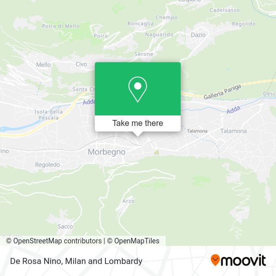 De Rosa Nino map