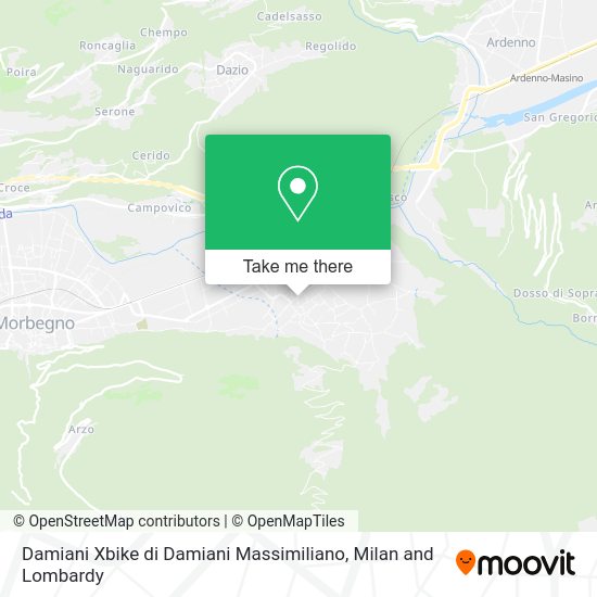 Damiani Xbike di Damiani Massimiliano map