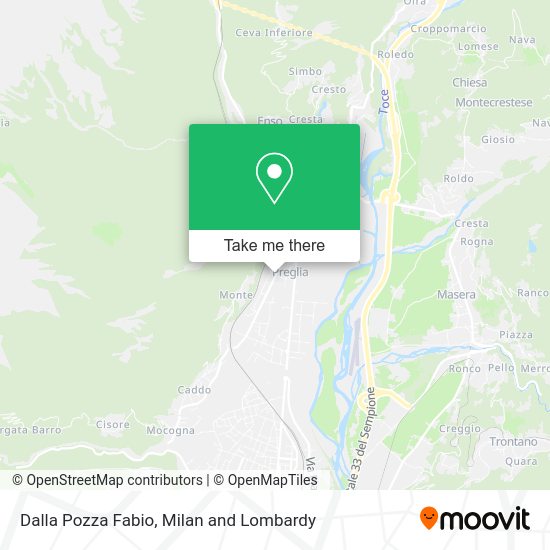 Dalla Pozza Fabio map