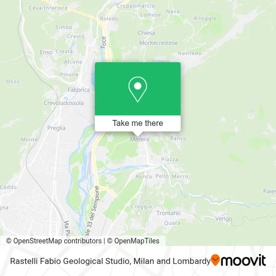 Rastelli Fabio Geological Studio map