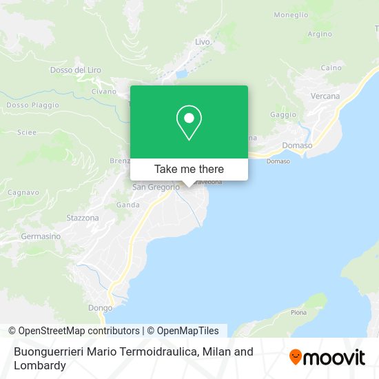 Buonguerrieri Mario Termoidraulica map