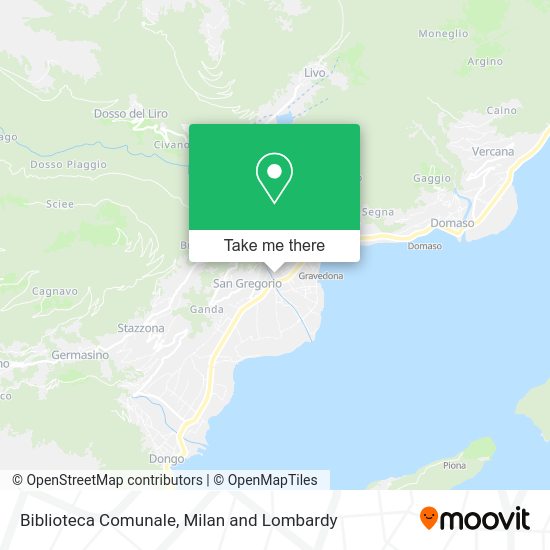 Biblioteca Comunale map