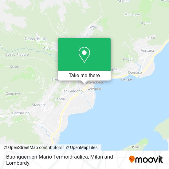 Buonguerrieri Mario Termoidraulica map