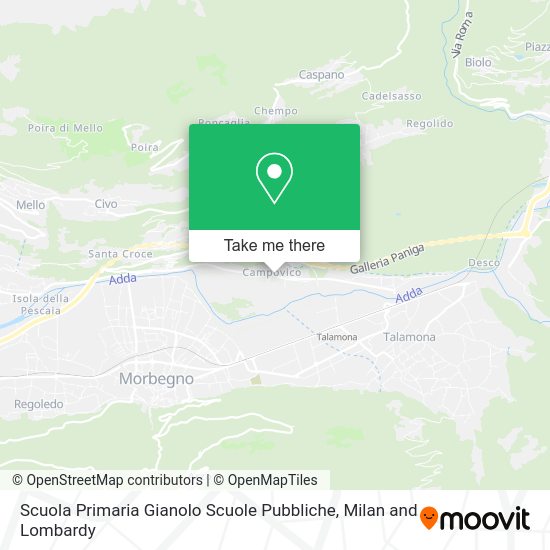 Scuola Primaria Gianolo Scuole Pubbliche map