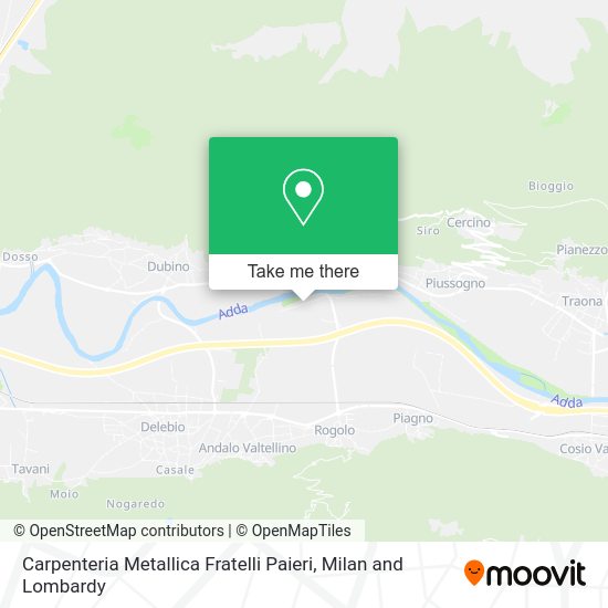 Carpenteria Metallica Fratelli Paieri map