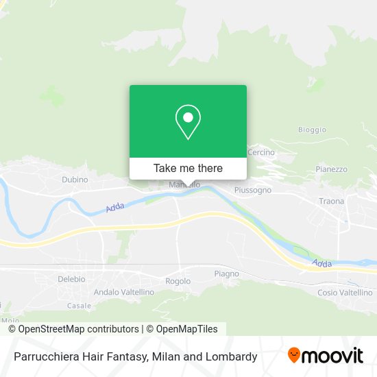 Parrucchiera Hair Fantasy map