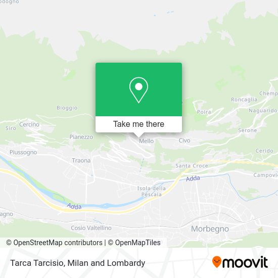 Tarca Tarcisio map