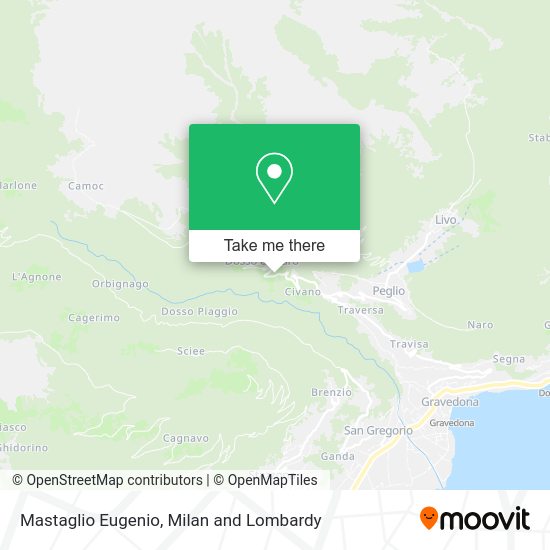 Mastaglio Eugenio map