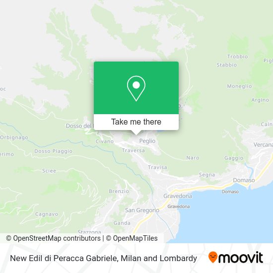New Edil di Peracca Gabriele map