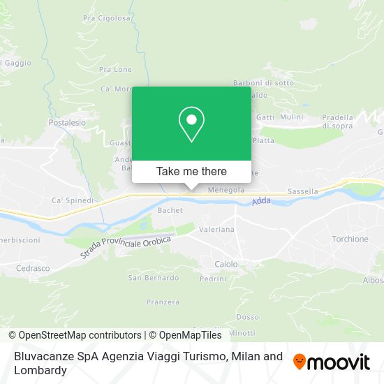 Bluvacanze SpA Agenzia Viaggi Turismo map