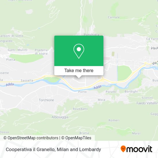Cooperativa il Granello map